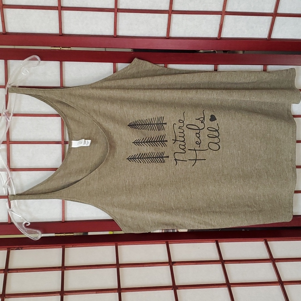 NWOT Nature Heals All tank top